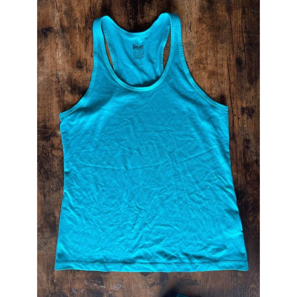 Nike Women's Medium Dri-Fit Workout Fitness Racerback Top Shirt